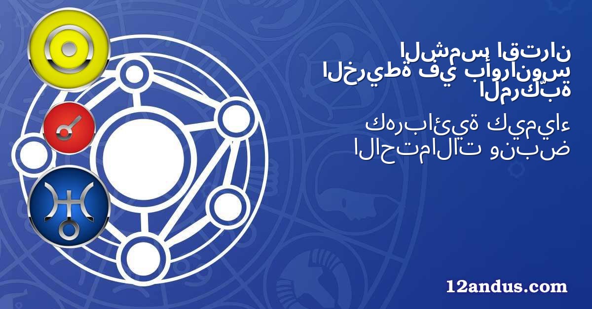اقتران الشمس بأورانوس في الخريطة المركّبة