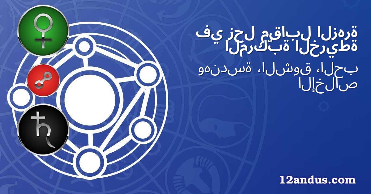 الزهرة مقابل زحل في الخريطة المركّبة