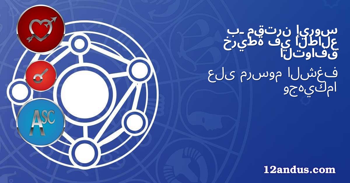 إيروس مقترن بـ الطالع في خريطة التوافق