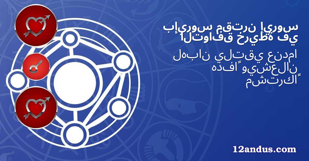إيروس مقترن بإيروس في خريطة التوافق