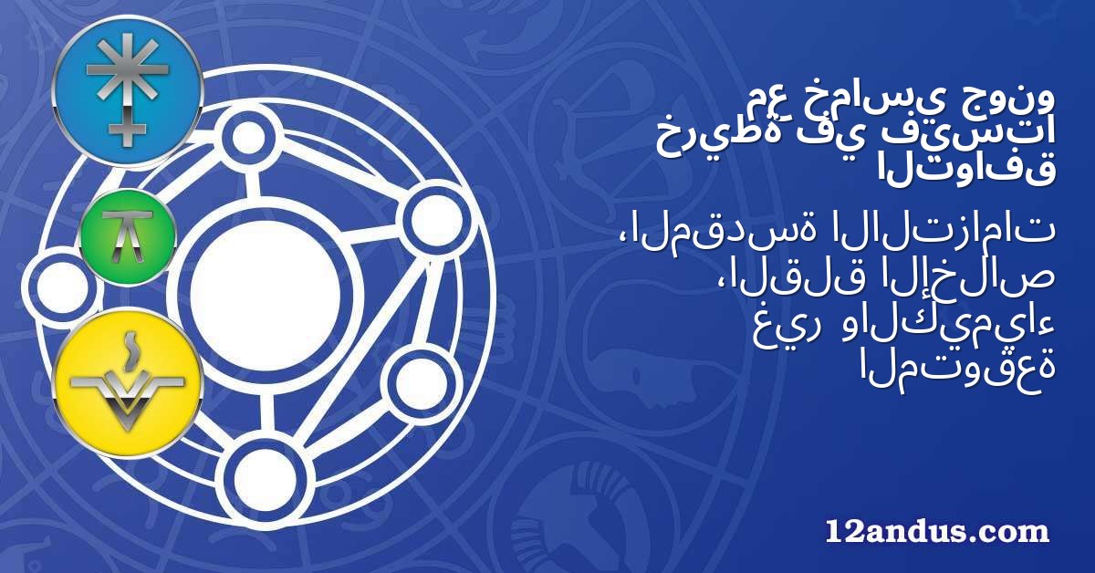 جونو خماسي مع فيستا في خريطة التوافق