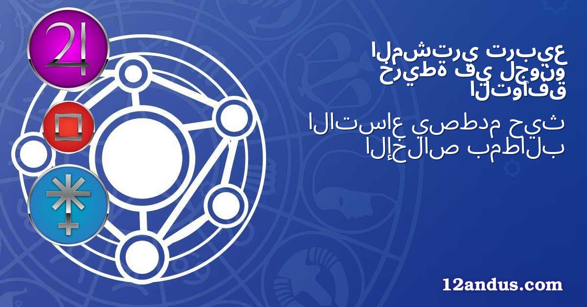 تربيع المشتري لجونو في خريطة التوافق