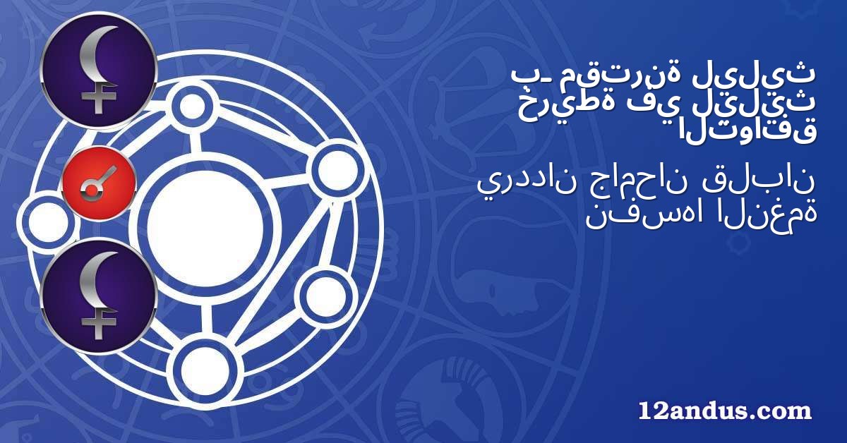 ليليث مقترنة بـ ليليث في خريطة التوافق