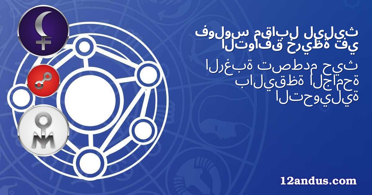ليليث مقابل فولوس في خريطة التوافق
