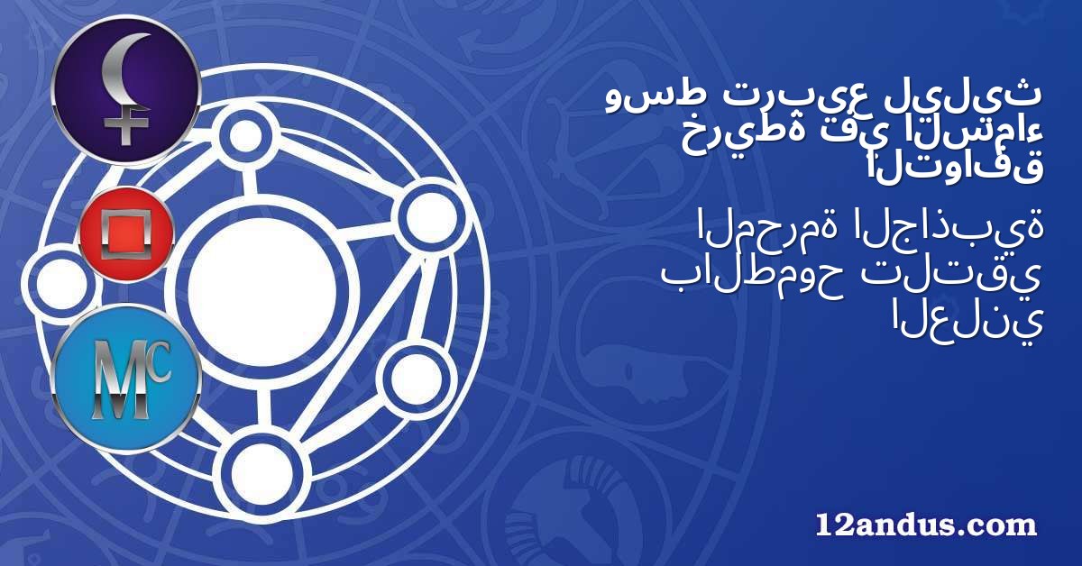 ليليث تربيع وسط السماء في خريطة التوافق