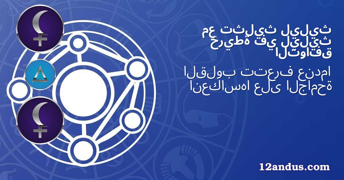 ليليث تثليث مع ليليث في خريطة التوافق