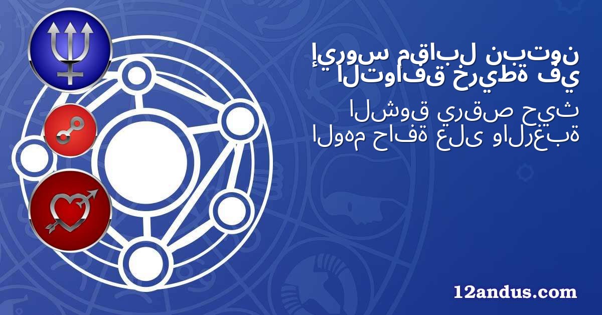 نبتون مقابل إيروس في خريطة التوافق