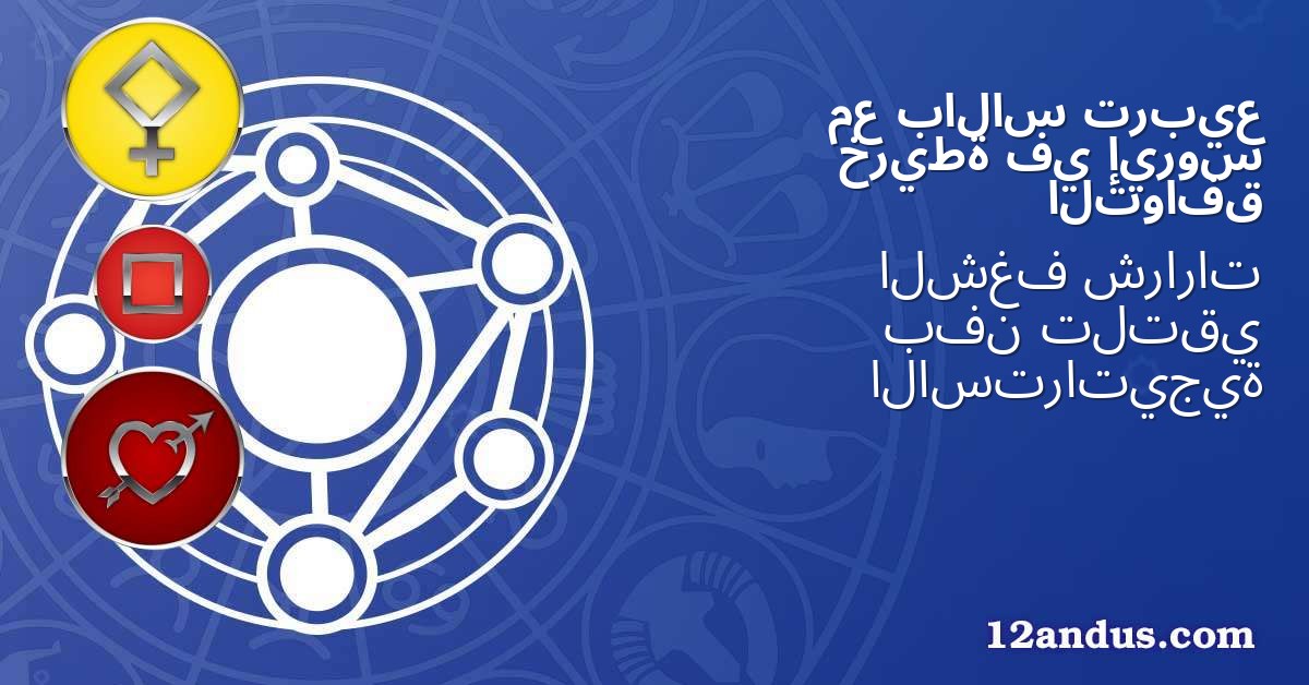 تربيع بالاس مع إيروس في خريطة التوافق