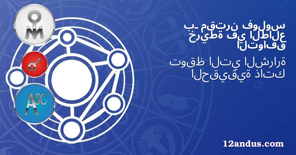 فولوس مقترن بـ الطالع في خريطة التوافق