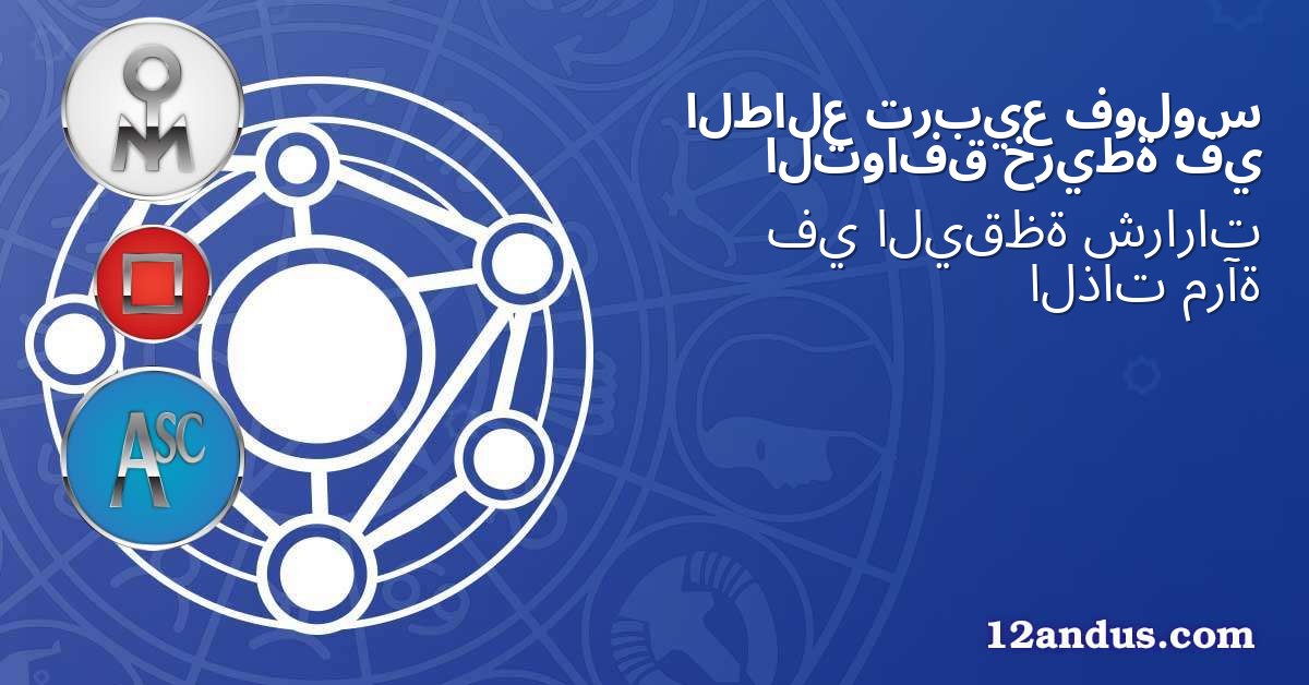 فولوس تربيع الطالع في خريطة التوافق