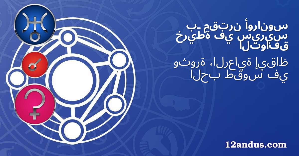 أورانوس مقترن بـ سيريس في خريطة التوافق