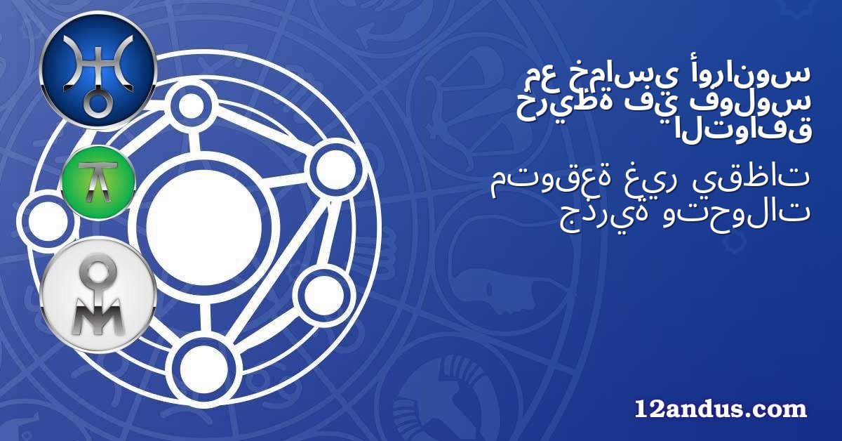أورانوس خماسي مع فولوس في خريطة التوافق