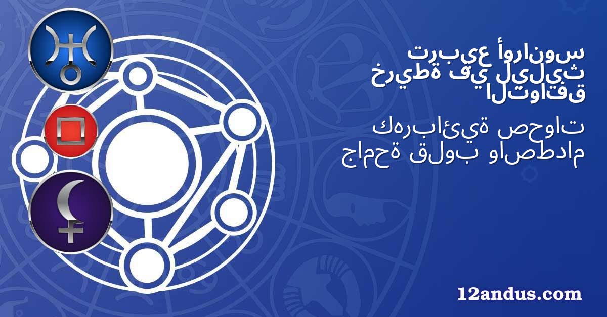 أورانوس تربيع ليليث في خريطة التوافق