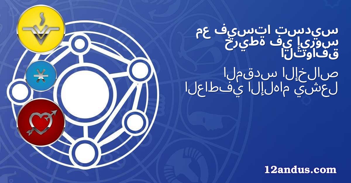 تسديس فيستا مع إيروس في خريطة التوافق