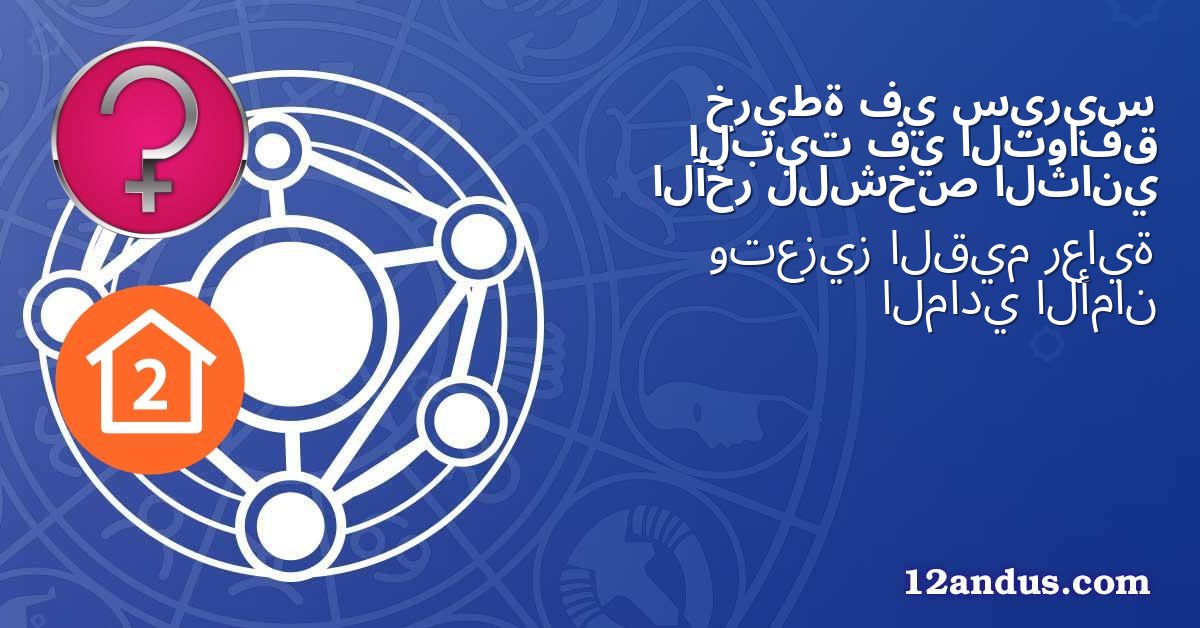 سيريس في خريطة التوافق في البيت الثاني للشخص الآخر
