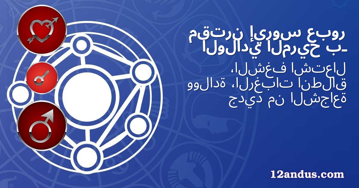 عبور إيروس مقترن بـ المريخ الولادي