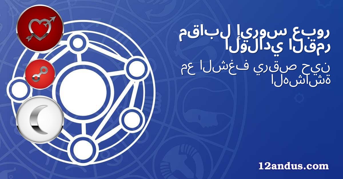 عبور إيروس مقابل القمر الولادي