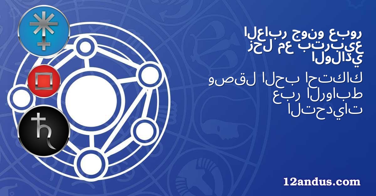 عبور جونو العابر بتربيع مع زحل الولادي