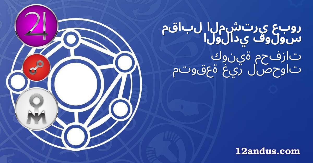 عبور المشتري مقابل فولوس الولادي