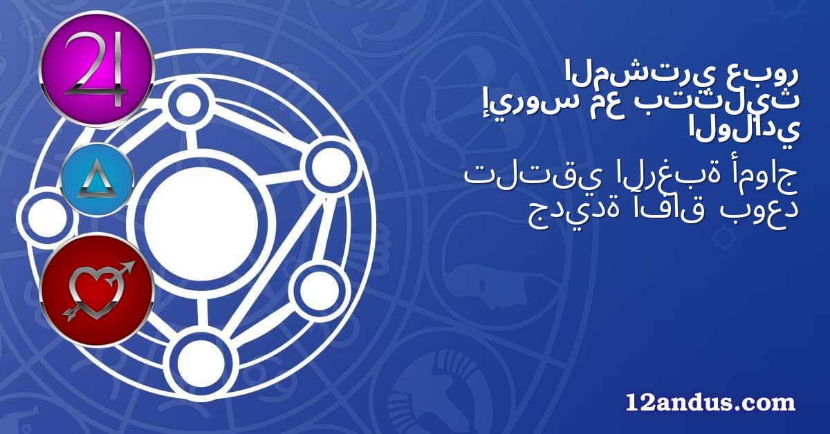 عبور المشتري بتثليث مع إيروس الولادي