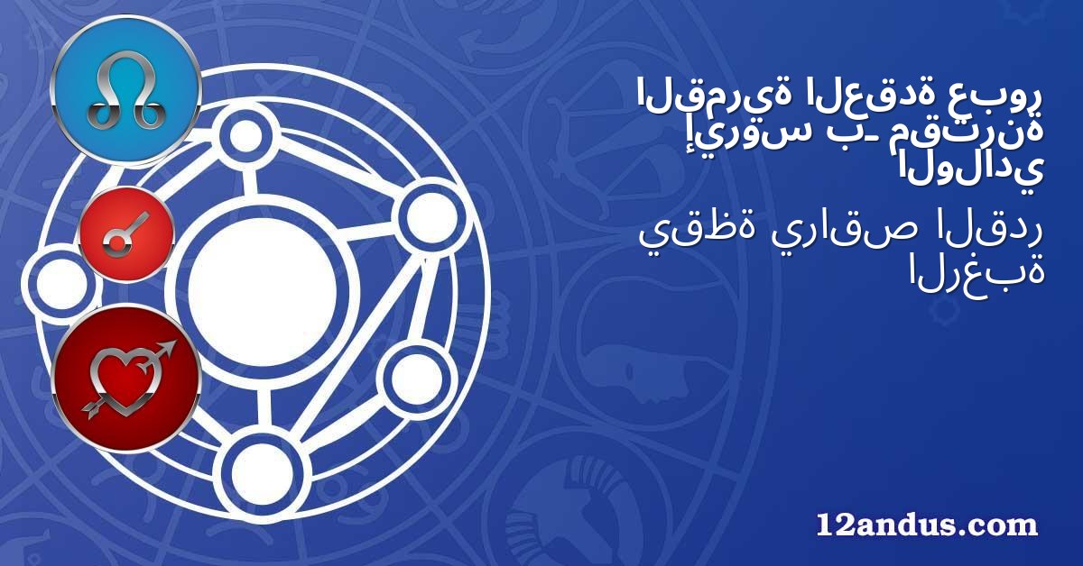 عبور العقدة القمرية مقترنة بـ إيروس الولادي