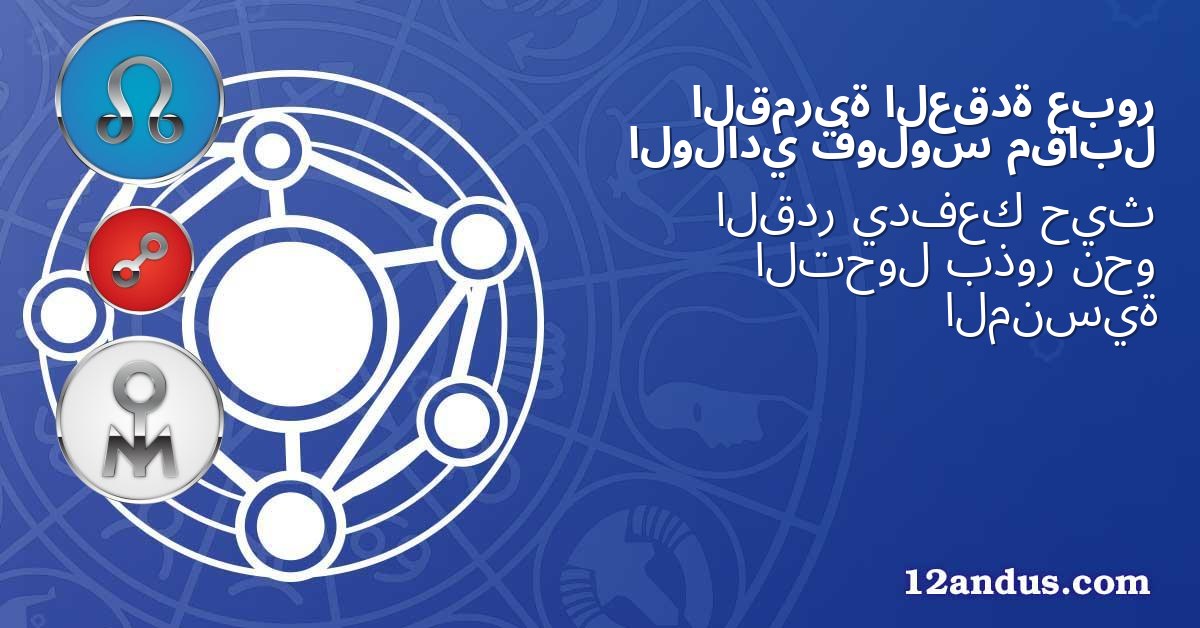 عبور العقدة القمرية مقابل فولوس الولادي