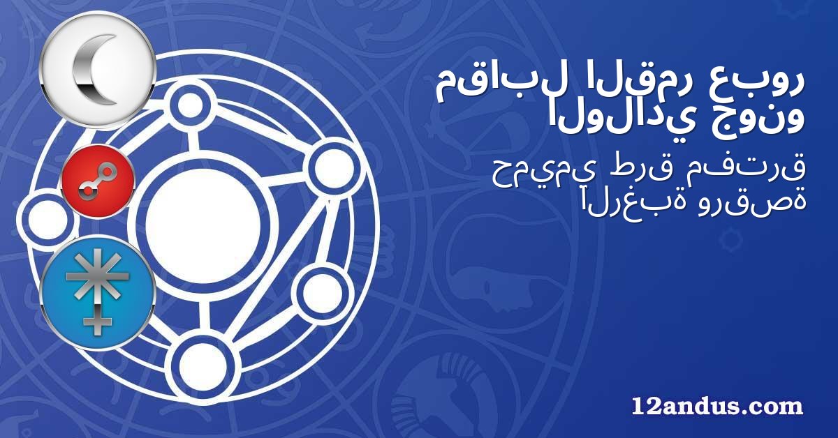 عبور القمر مقابل جونو الولادي