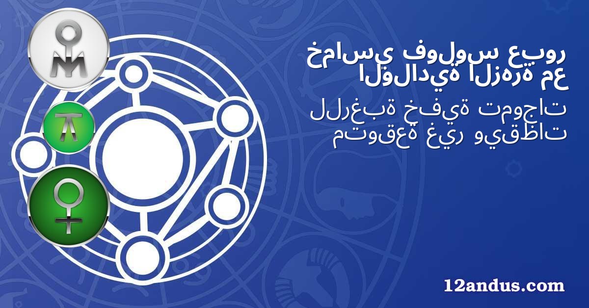عبور فولوس خماسي مع الزهرة الولادية