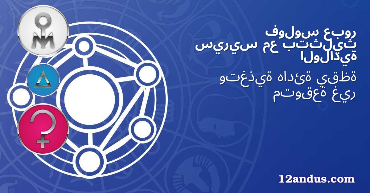 عبور فولوس بتثليث مع سيريس الولادية
