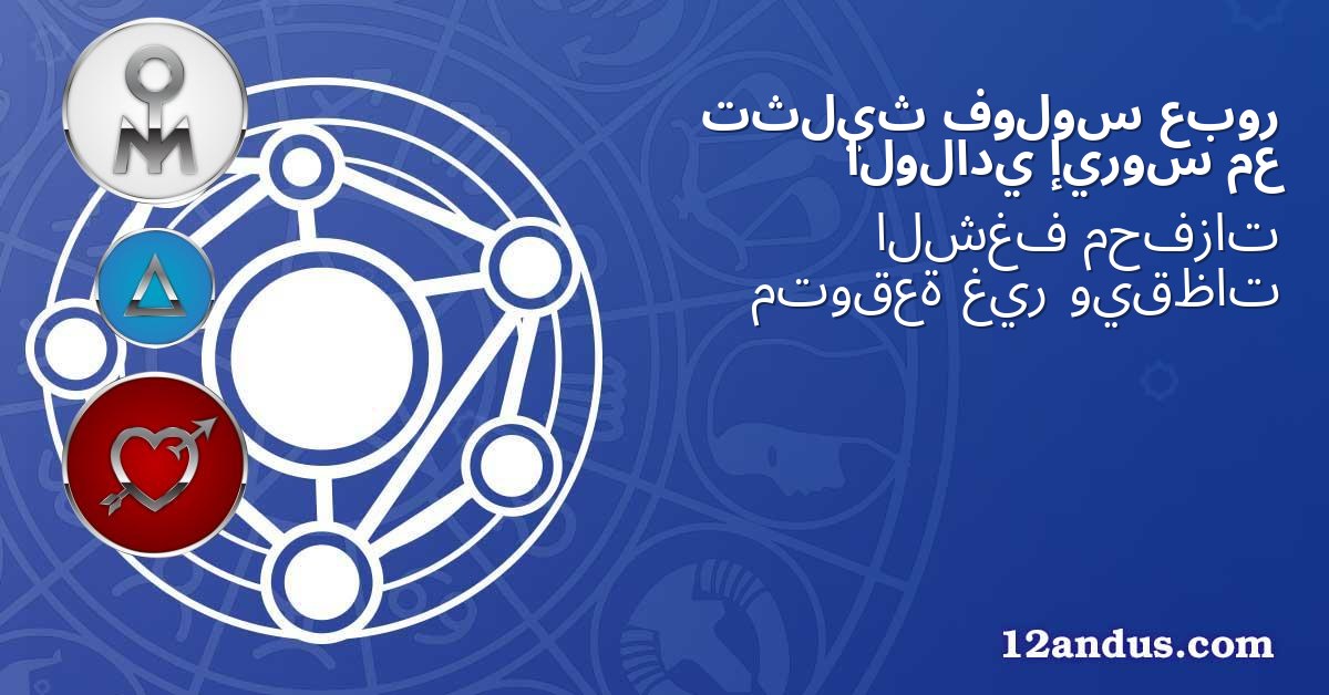 عبور فولوس تثليث مع إيروس الولادي