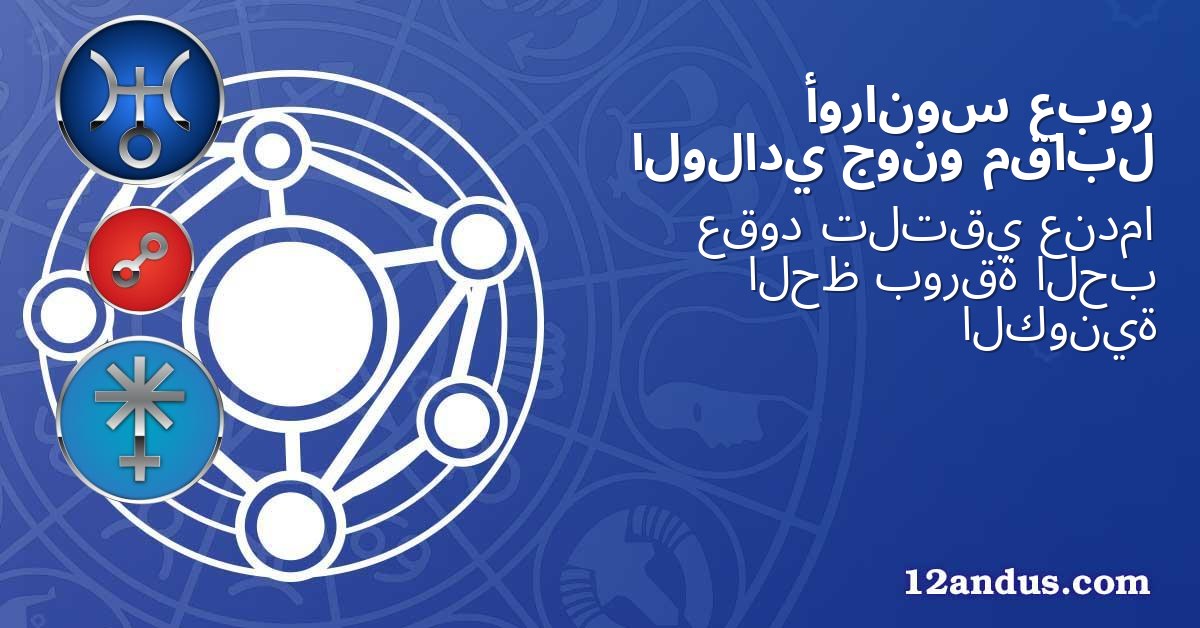 عبور أورانوس مقابل جونو الولادي