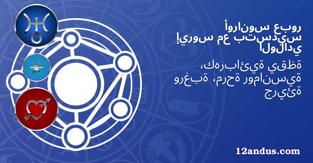 عبور أورانوس بتسديس مع إيروس الولادي