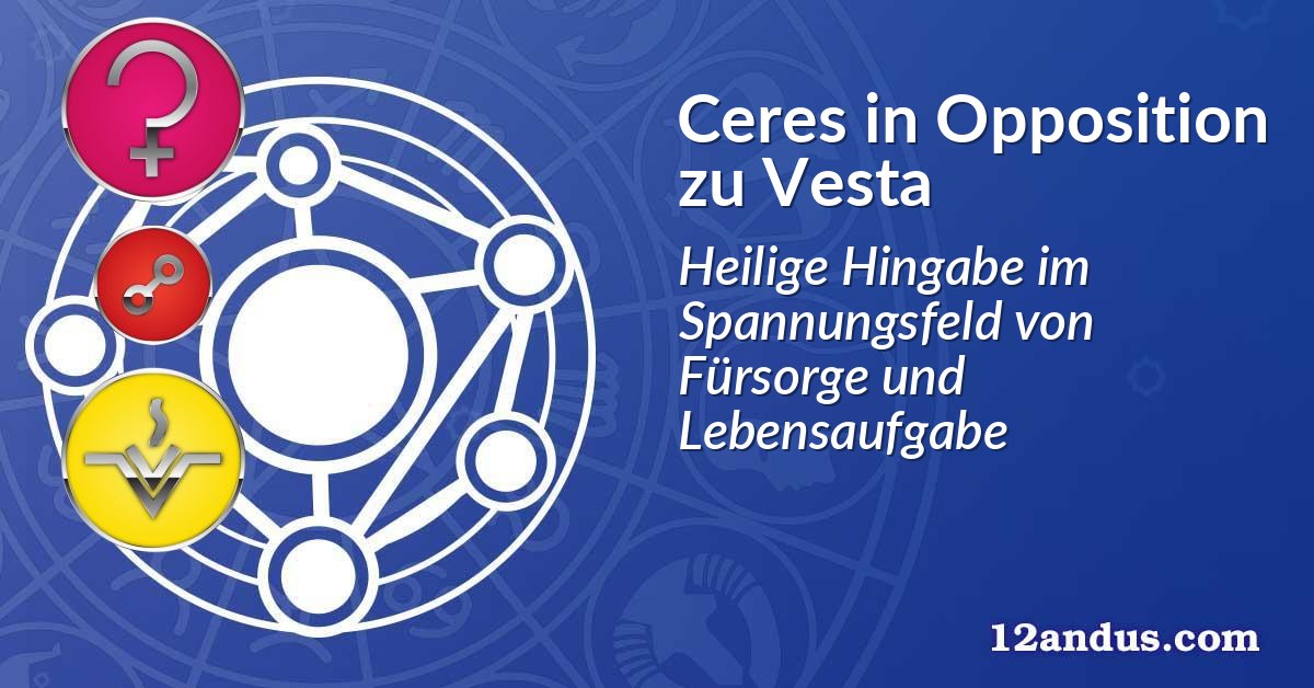 Ceres in Opposition zu Vesta