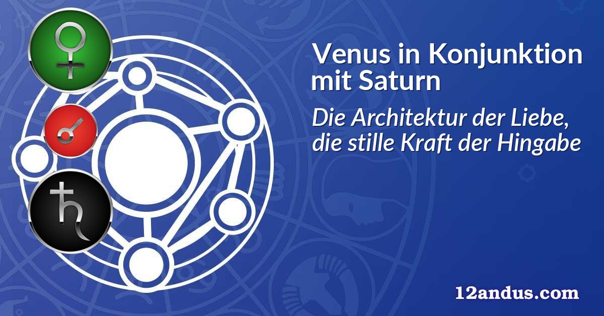 Venus in Konjunktion mit Saturn