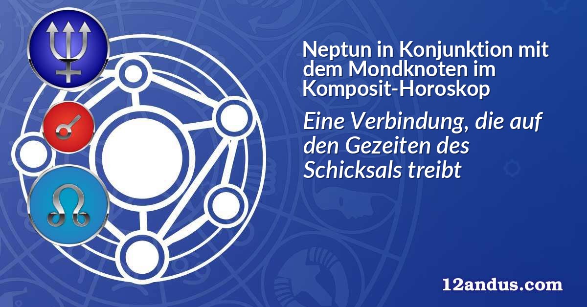 Neptun in Konjunktion mit dem Mondknoten im Komposit-Horoskop