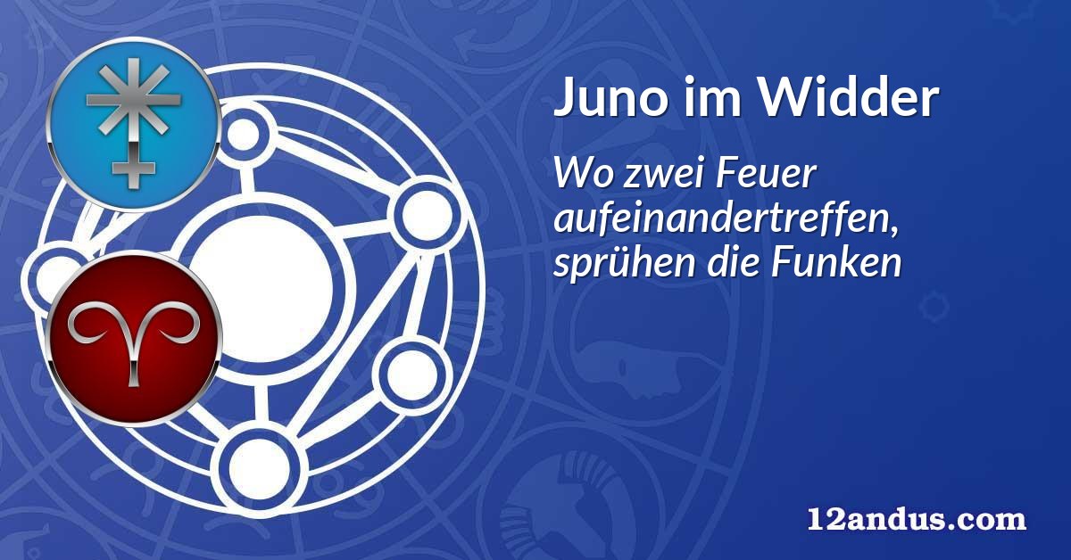 Juno im Widder