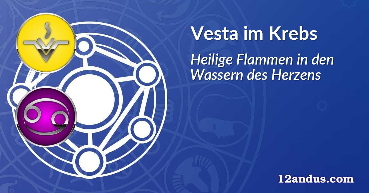 Vesta im Krebs