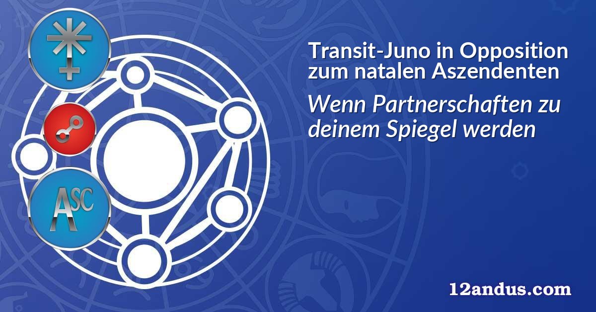 Transit-Juno in Opposition zum natalen Aszendenten