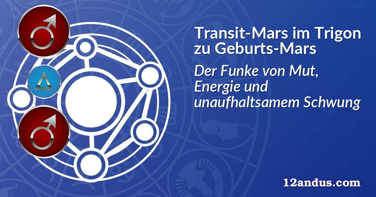 Transit-Mars im Trigon zu Geburts-Mars