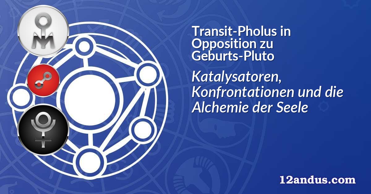 Transit-Pholus in Opposition zu Geburts-Pluto