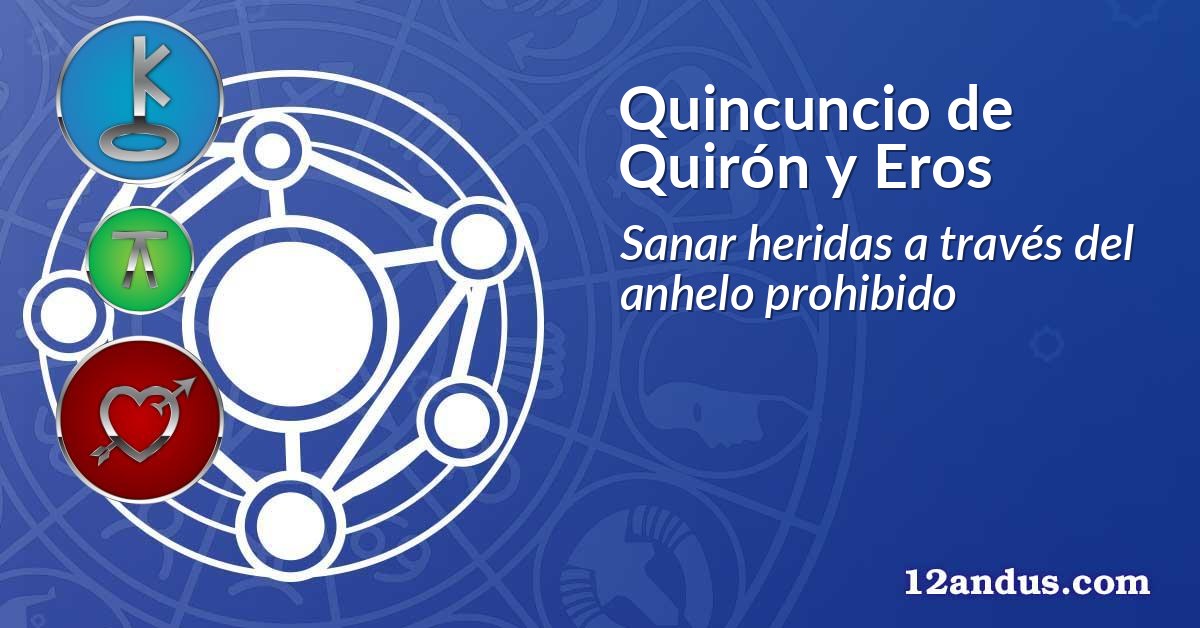 Quincuncio de Quirón y Eros