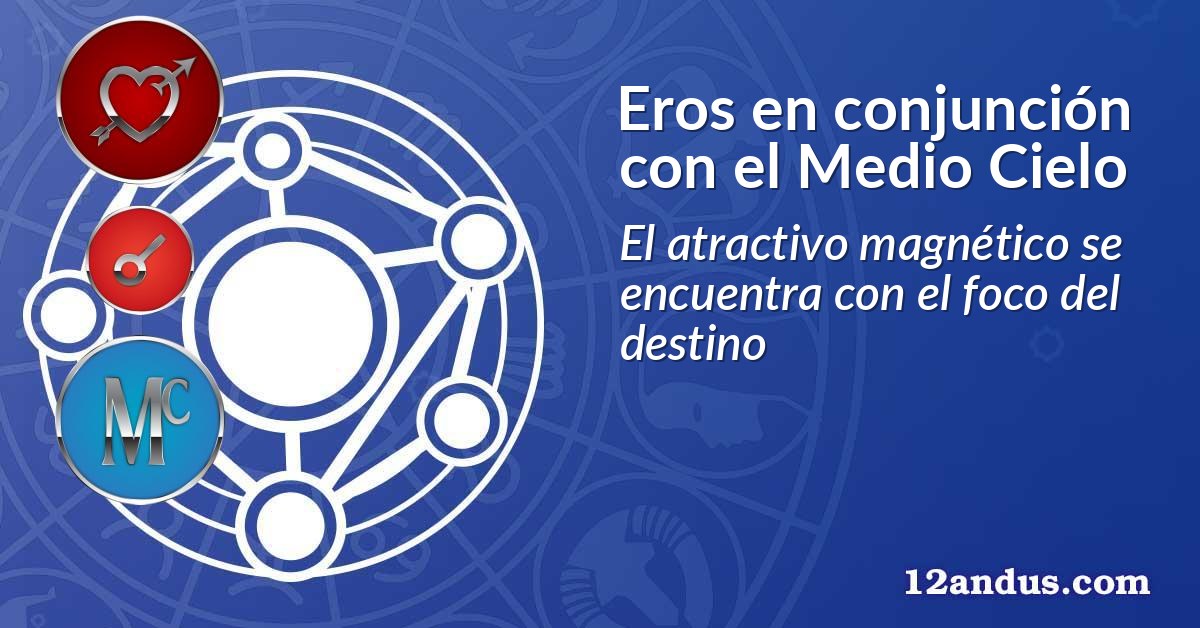 Eros en conjunción con el Medio Cielo