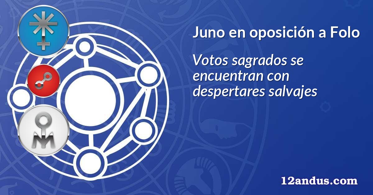 Juno en oposición a Folo
