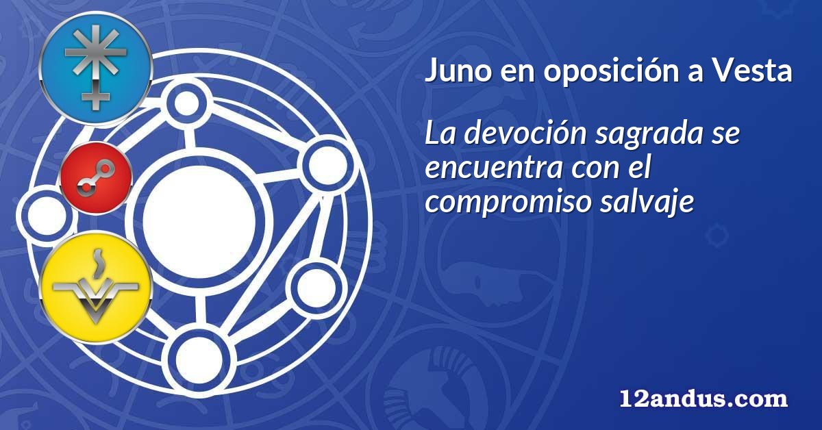 Juno en oposición a Vesta