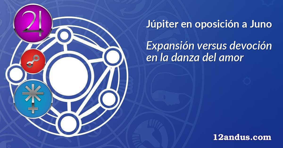 Júpiter en oposición a Juno