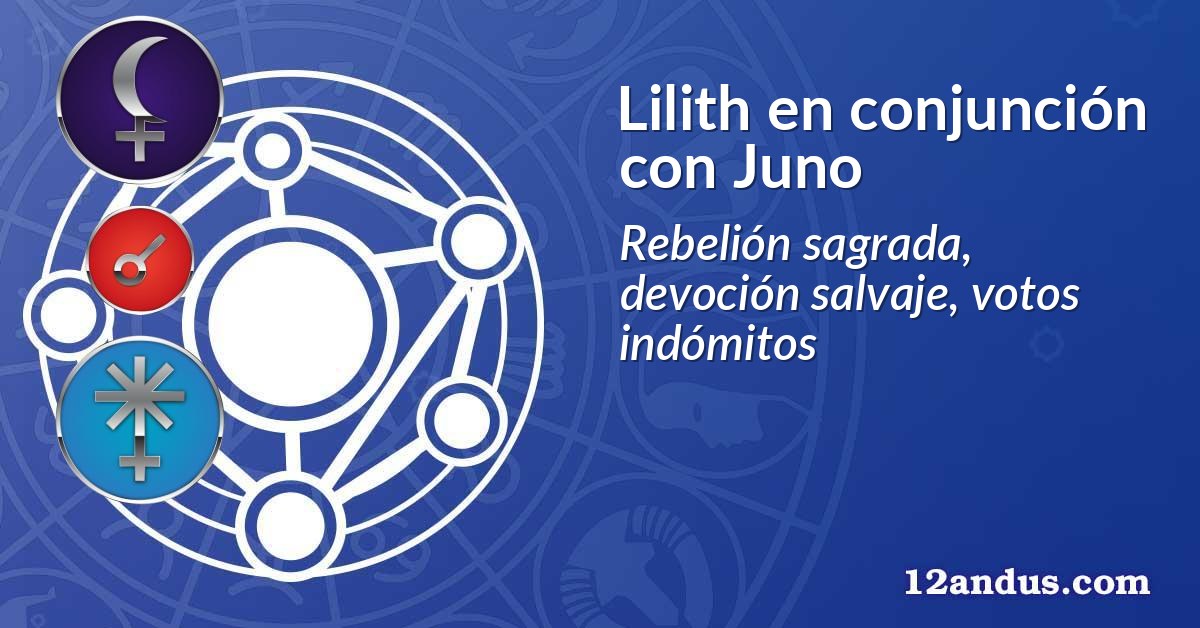 Lilith en conjunción con Juno
