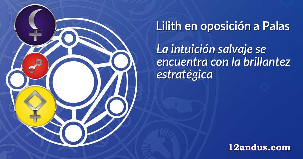 Lilith en oposición a Palas