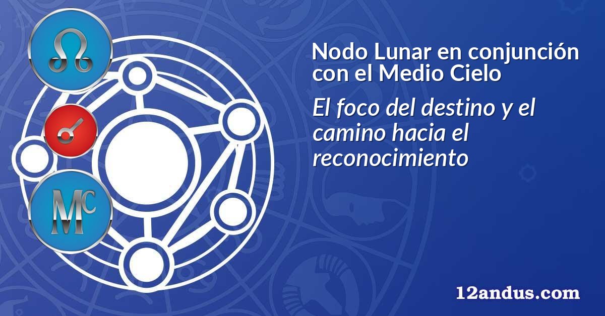 Nodo Lunar en conjunción con el Medio Cielo
