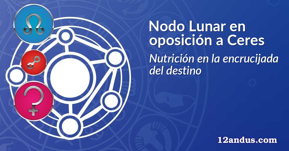Nodo Lunar en oposición a Ceres
