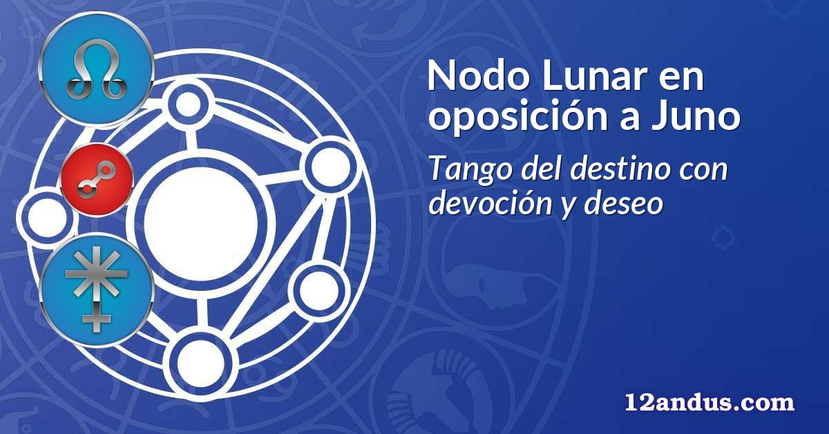 Nodo Lunar en oposición a Juno